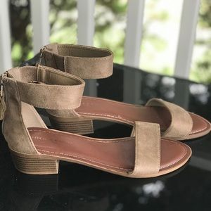 Rock & Candy Faux Suede Sandals